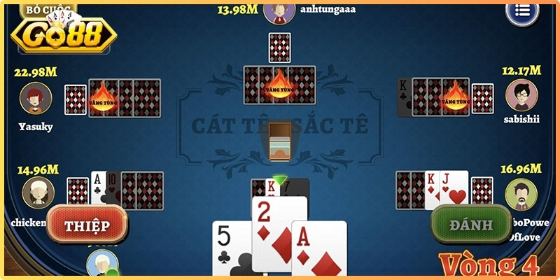 Cách chơi game bài Catte trở nên hấp dẫn hơn so với nhiều trò chơi bài khác