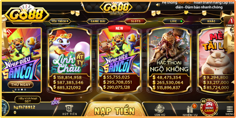 Cách xử lý sự cố khi anh em không thể đăng nhập Go88