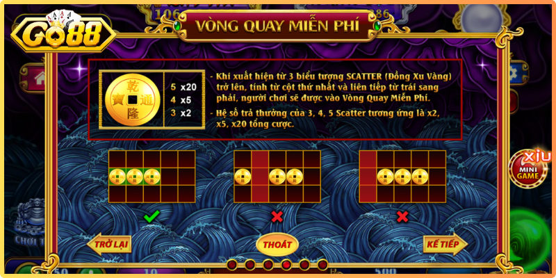 Lân Sinh Phú Quý Go88 - Nổ Hũ Tài Lộc, Rinh Thưởng Khủng 3 Các vòng quay miễn phí thường mang lại cơ hội nhận thưởng cao hơn