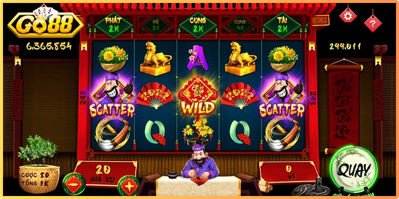 Jackpot là phần thưởng lớn nhất người chơi có thể nhận được trong ông đồ Go88