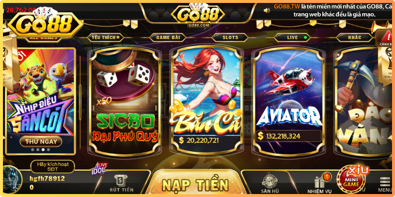 Tải App Go88 - Hướng Dẫn Cài Đặt Cho iOS/ Android Siêu Tốc 1 Lợi ích không thể bỏ lỡ khi game thủ tiến hành tải app Go88